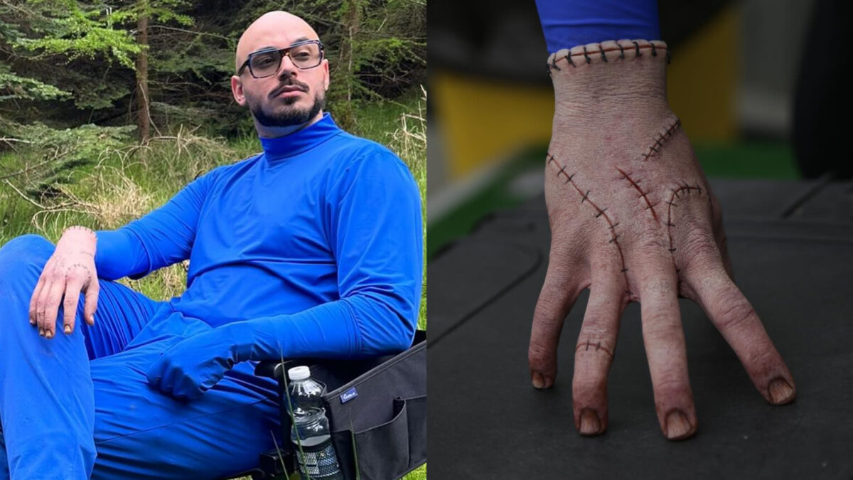 Imagine Stire Victor Dorobanțu va juca și în al doilea sezon al serialului Wednesday! Imagini din culise cu actorul și starurile de la Hollywood | 2review.ro