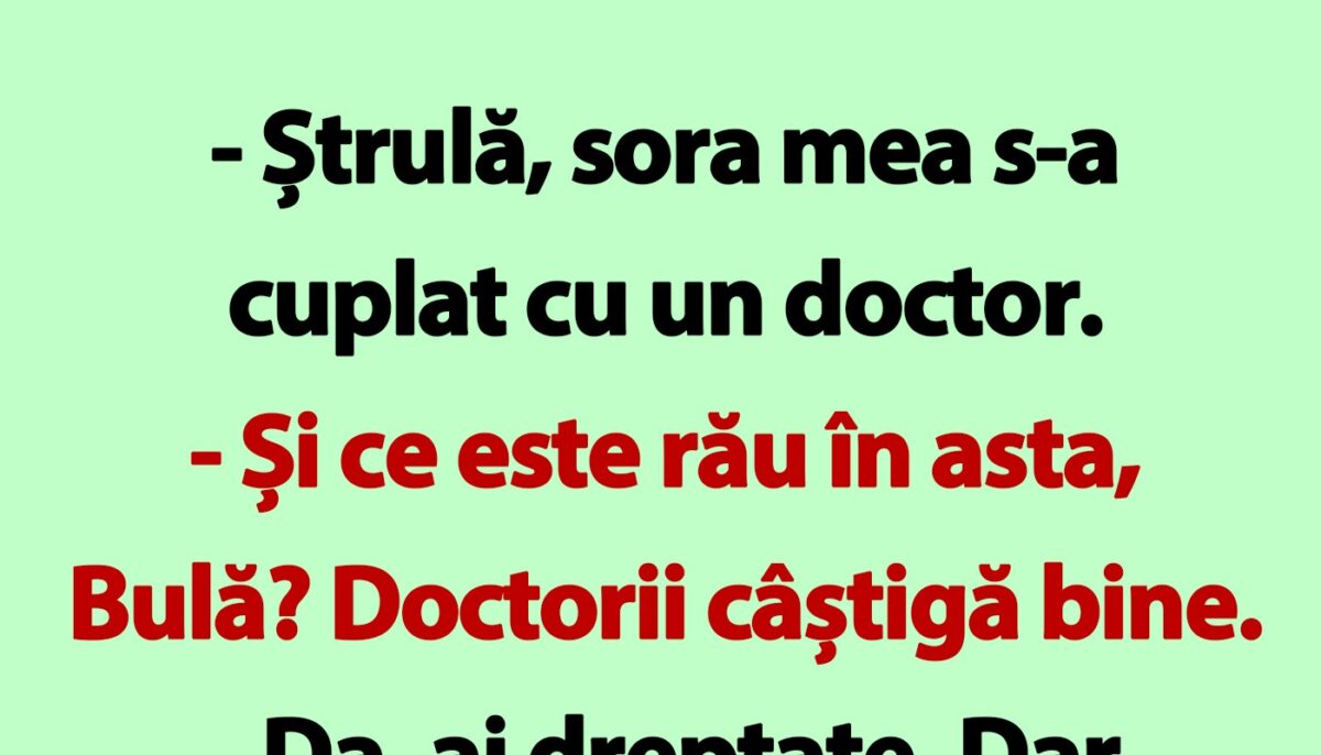Imagine Stire BANC | Sora lui Bulă s-a cuplat cu un doctor | 2review.ro