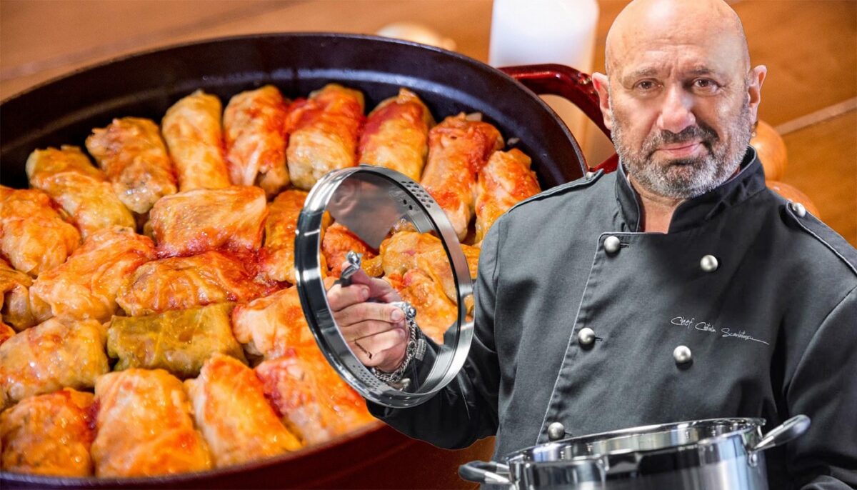 Imagine Stire Câți lei costă să comanzi acasă o oală cu 27 de sarmale din restaurantul lui Cătălin Scărlătescu. Prețul te va surprinde! | 2review.ro