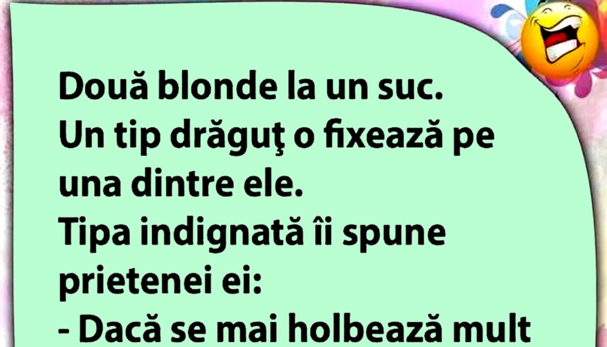 Imagine Stire BANCUL ZILEI | Două blonde, la un suc | 2review.ro