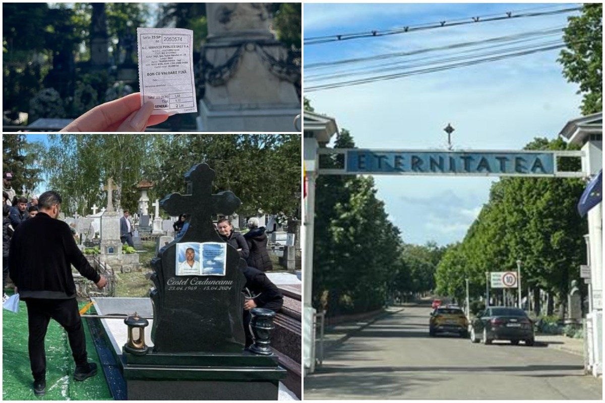 Imagine Stire Cât trebuie să scoți din buzunar ca să ajungi la mormântul lui Costel Corduneanu. Liderul interlop e înmormântat în cel mai mare cimitir din Iasi | 2review.ro