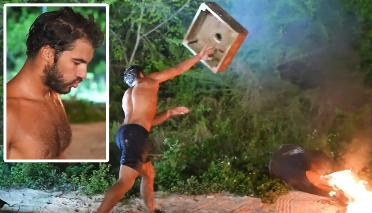 Imagine Stire Gestul golănesc făcut de Iancu Sterp, după ce a pierdut cu Zanni în finala Survivor All Stars. N-a ținut cont de camerele de filmat și a distrus tot ce i-a stat în cale | 2review.ro