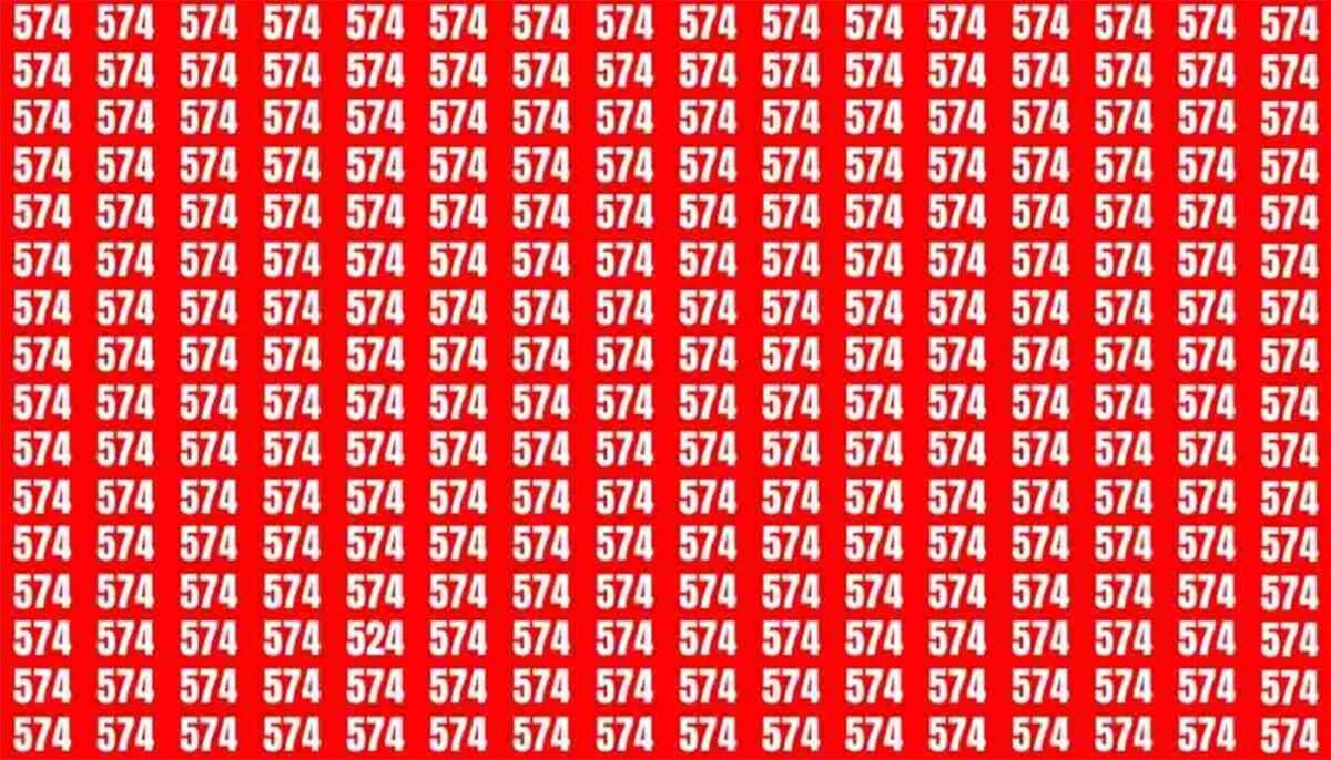 Imagine Stire Test de perspicacitate | Găsiți numărul 524 în maximum 8 secunde! | 2review.ro