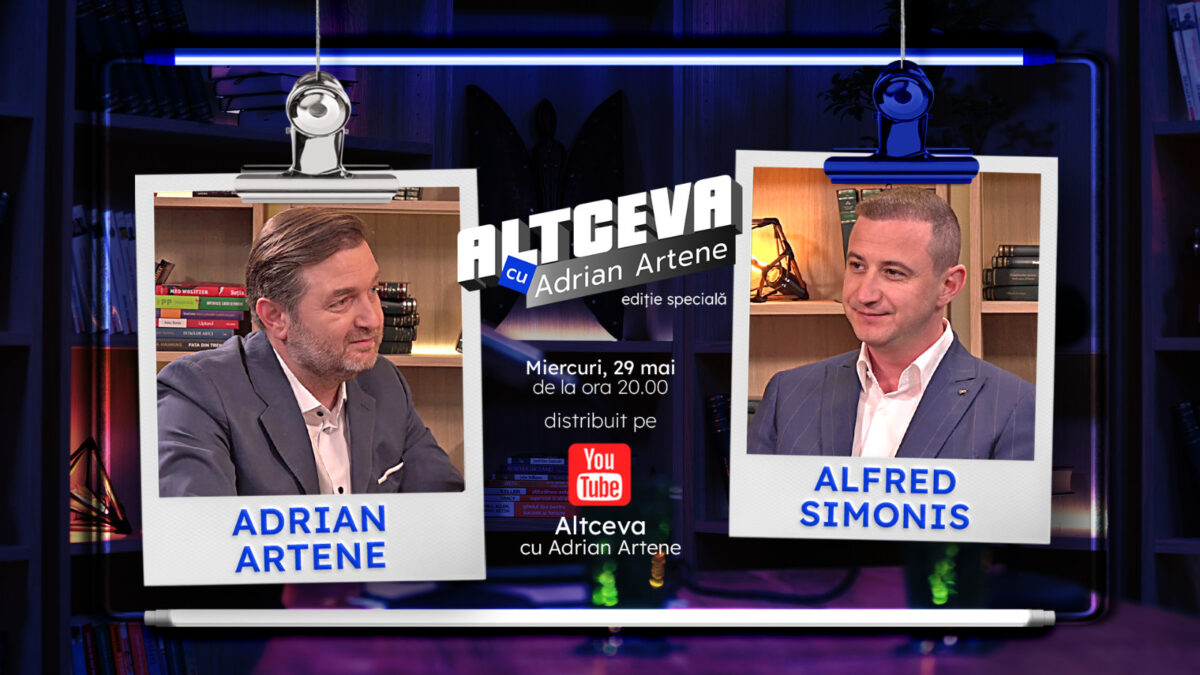Imagine Stire Alfred Simonis, al treilea om în stat, de vorbă cu Adrian Artene | EXCLUSIV Altceva cu Adrian Artene | 2review.ro
