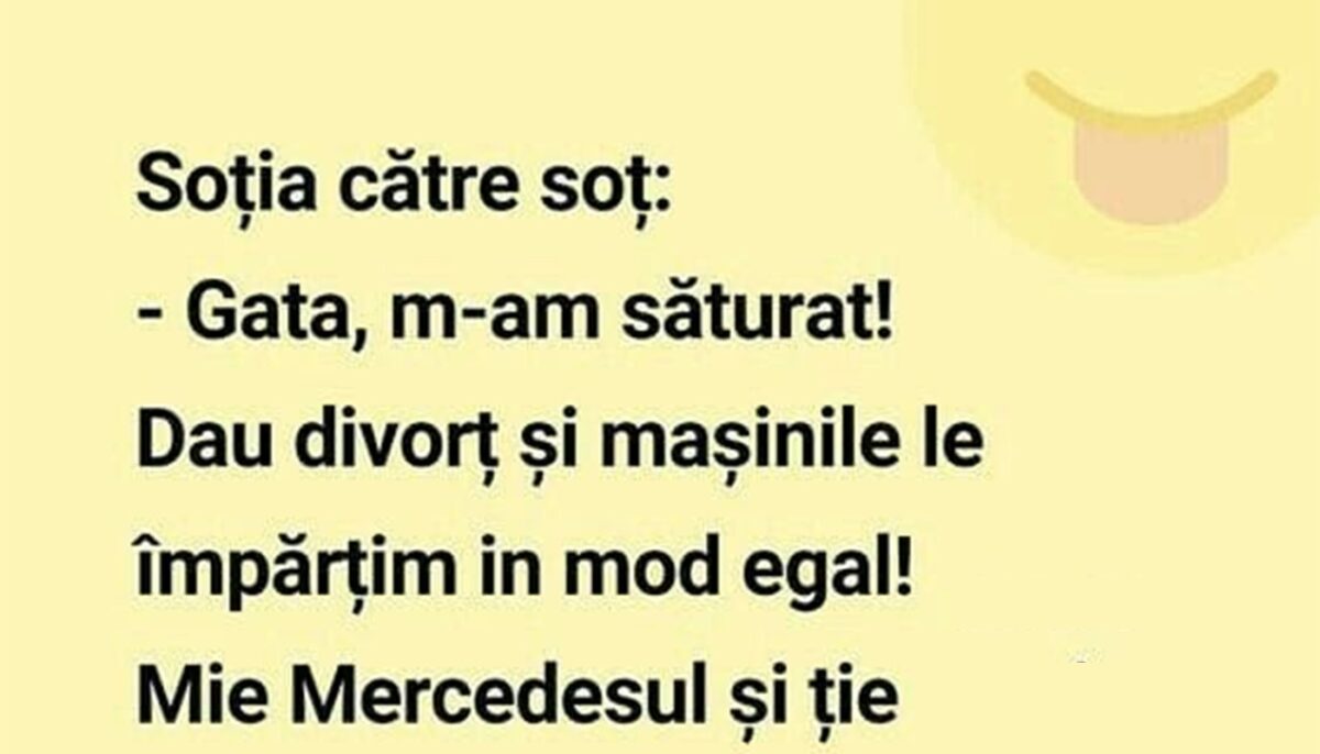 Imagine Stire BANC | Soția către soț: „Gata, m-am săturat! Dau divorț” | 2review.ro