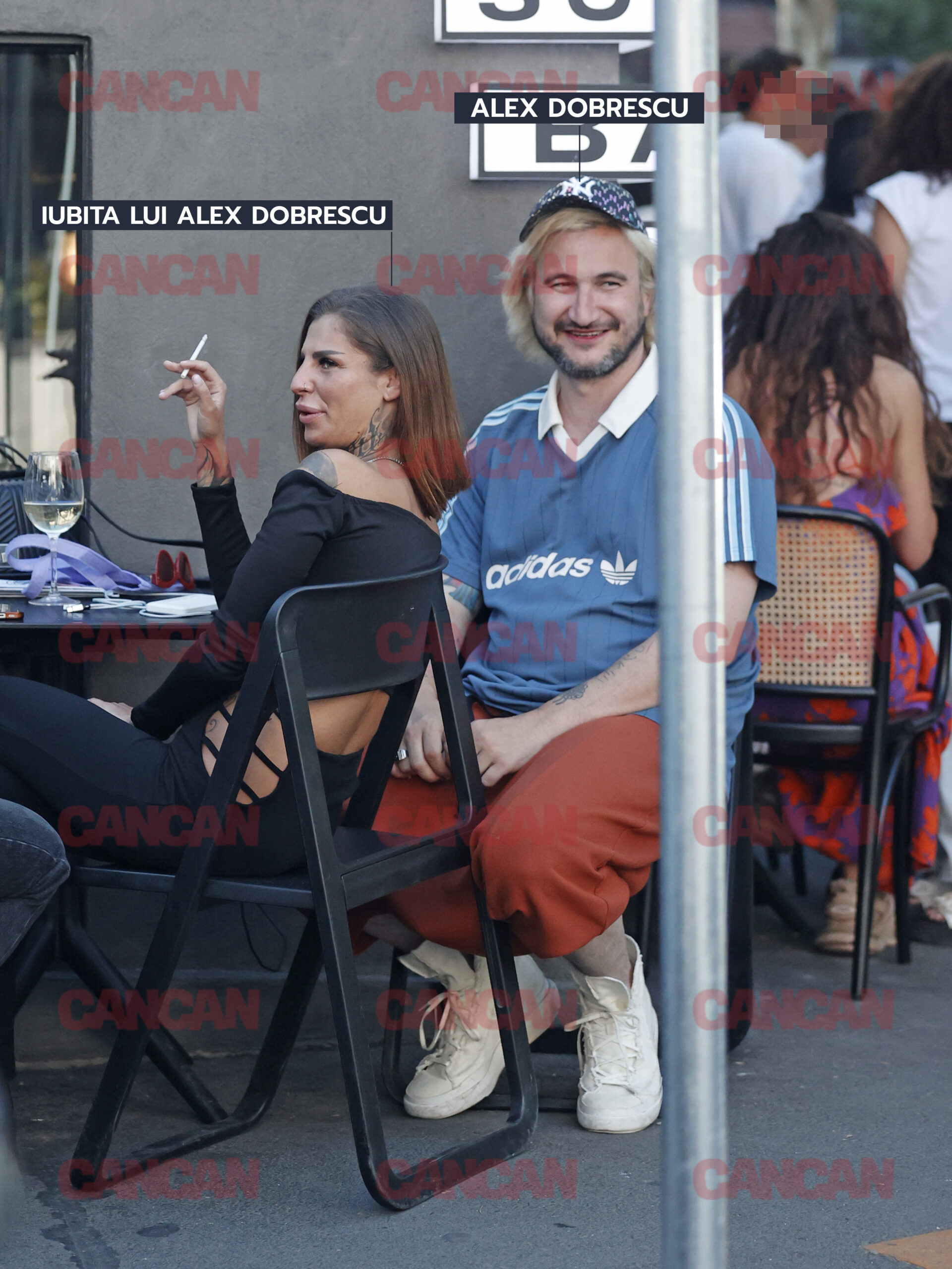 Alex Dobrescu a fost foarte atent la iubita lui și nu a scăpat-o din ochi Foto CANCAN.RO