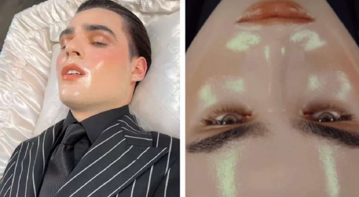 Imagine Stire Imagini macabre cu Ștefan Bănică Jr. în sicriu. Actorul a șocat audiența: ”Avem multe momente… ” | 2review.ro