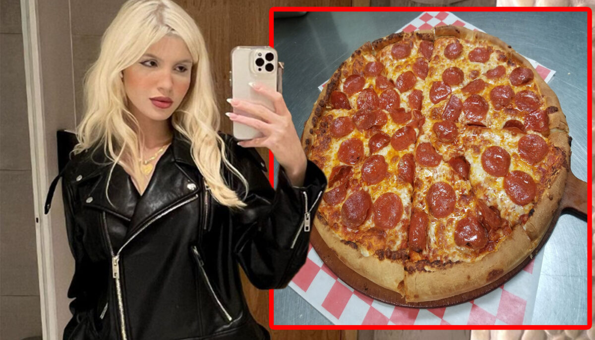 Această tânără și-a dat seama că iubitul o înșală, după ce a comandat o pizza cu salam