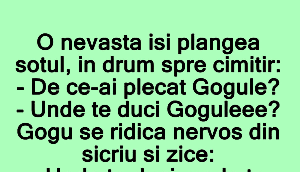 Imagine Stire BANC | O nevastă își plângea soțul, în drum spre cimitir | 2review.ro