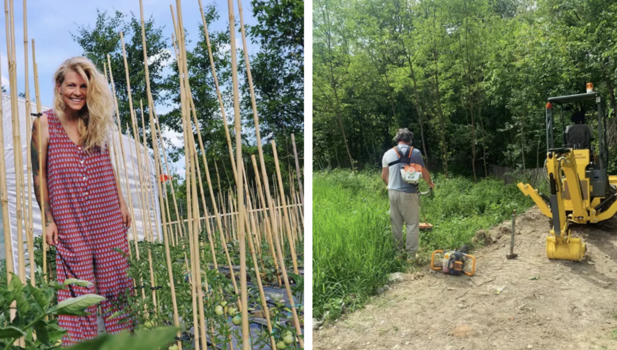 Imagine Stire Dana Nălbaru trăieşte viaţa la ţară, ca pe vremuri. Munceşte zi de zi în grădină | 2review.ro