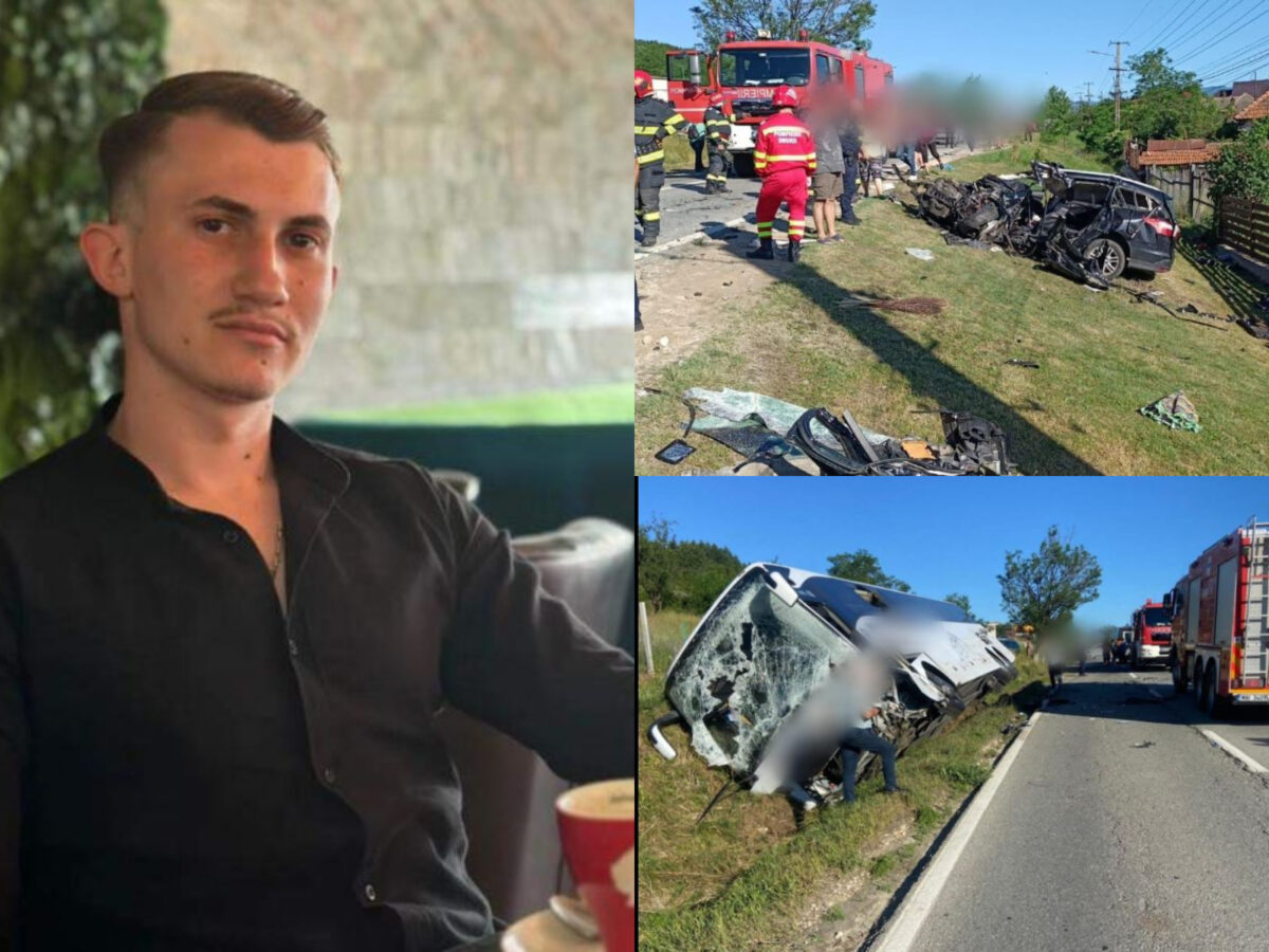 El este tânărul de 22 de ani care a intrat cu mașina în autocarul plin cu elevi. Mai avea 7 km până să ajungă acasă