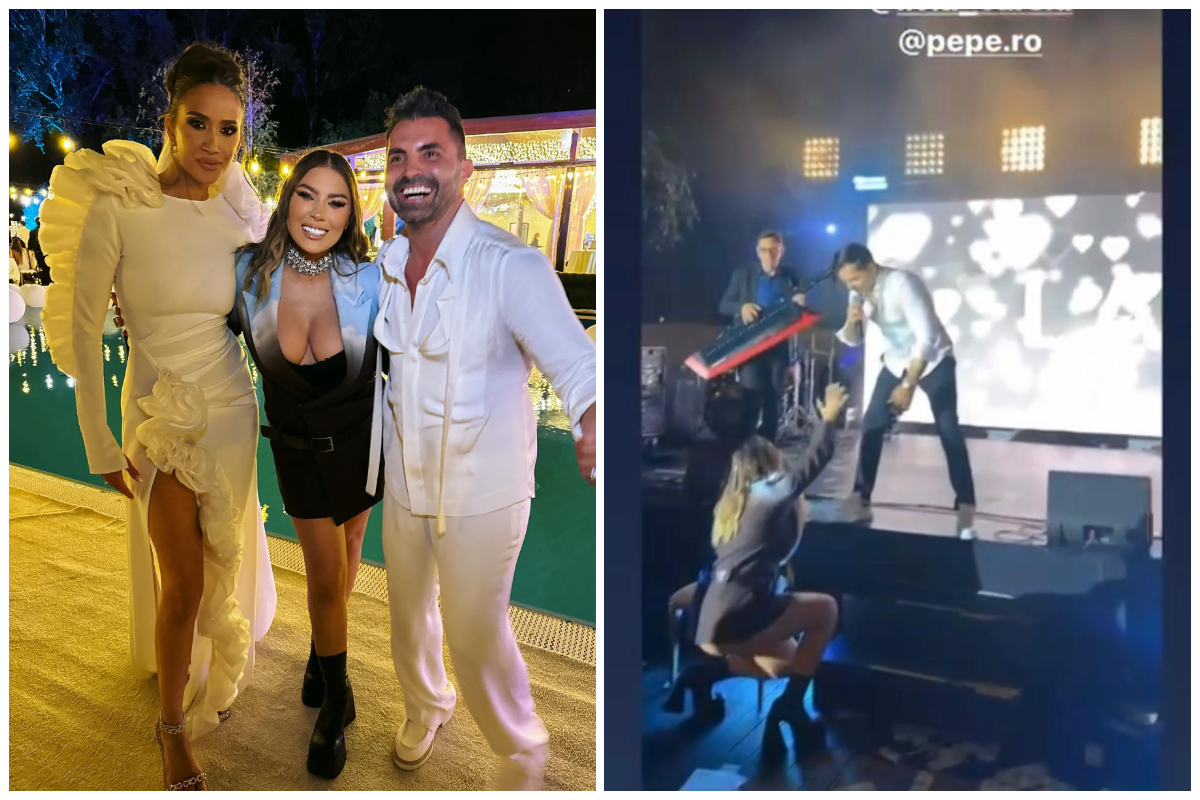Imagine Stire Moment penibil la nunta lui Pepe! Artista celebră de la noi s-a lăsat pe vine şi s-a văzut tot. Vârciu, uimit când a văzut-o | 2review.ro