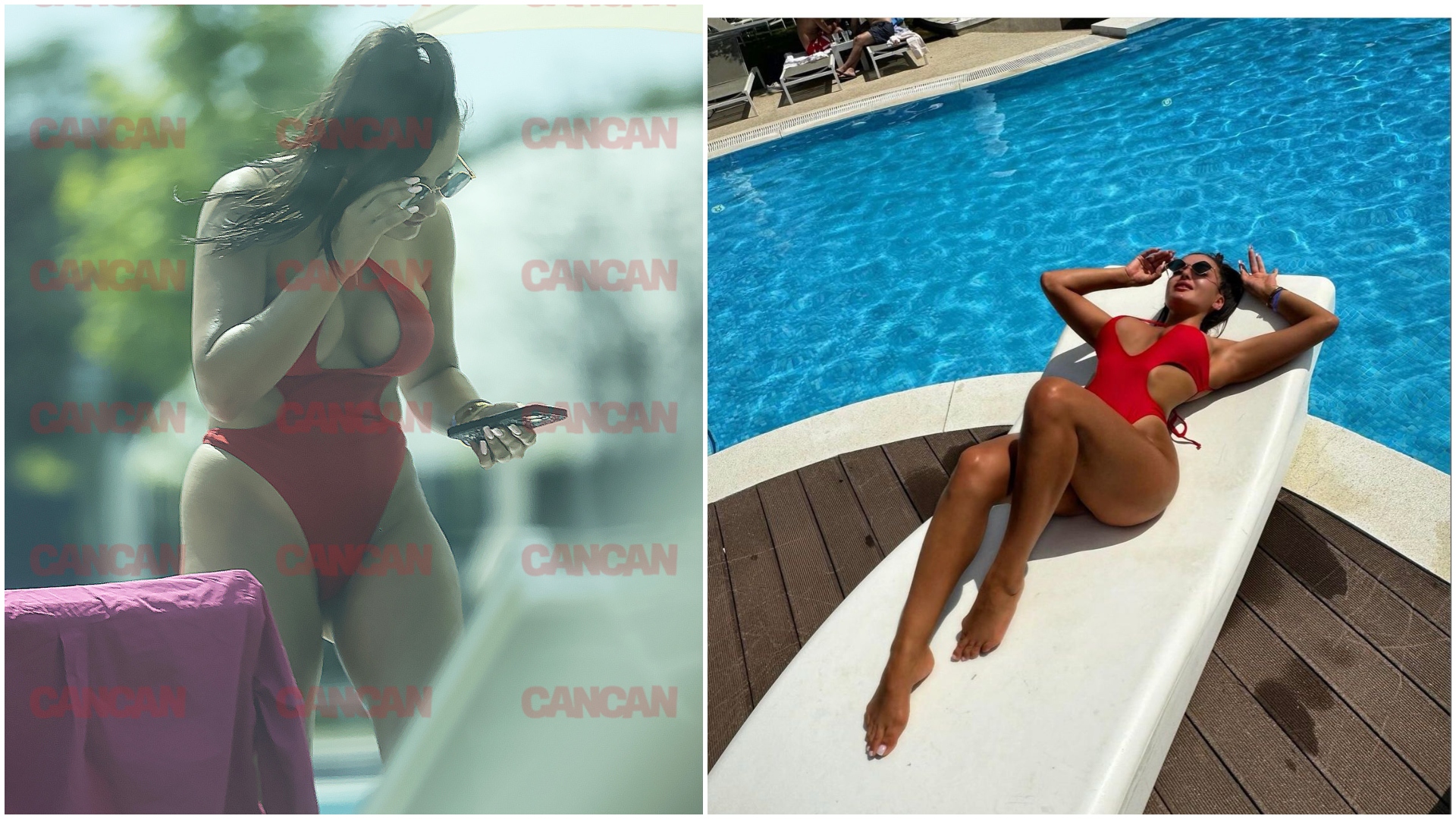 Larisa Popa, concentrată să analizeze fotografiile( foto stânga) ... și rezultatul final (foto dreapta)