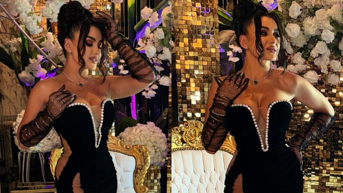 Imagine Stire Larisa a lui Pescobar, fără lenjerie intimă la o nuntă cu sute de invitaţi. FOTO | 2review.ro