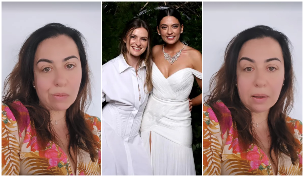 Imagine Stire Cum a reacționat Oana Roman când a văzut că Ioana Blaj s-a îmbrăcat în alb la nunta Oanei Moșneagu. Vedeta a desființat-o pe actriță | 2review.ro