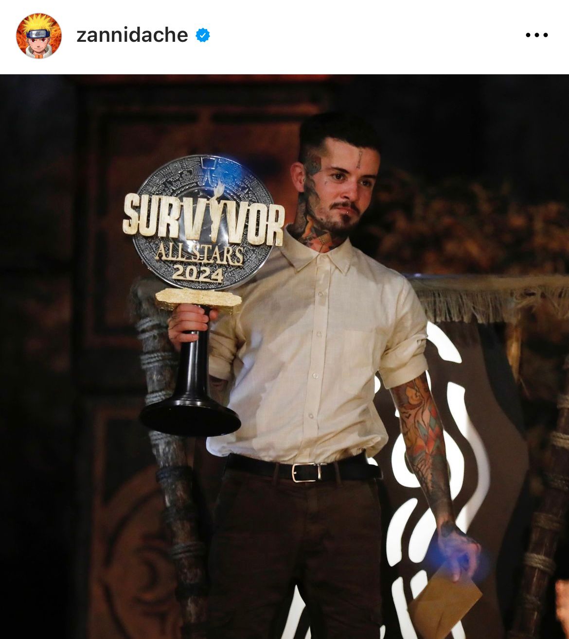 Zannidache s-a întors acasă cu trofeul Survivor și cu marele premiu Sursa: Instagram.com/Zannidache