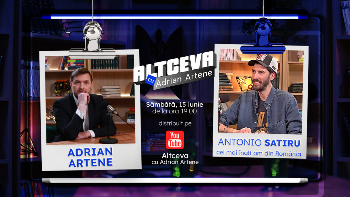 Imagine Stire Cel mai înalt om din România, Antonio Satîru, s-a confesat la „Altceva cu Adrian Artene”: viața cu capul în nori! | 2review.ro