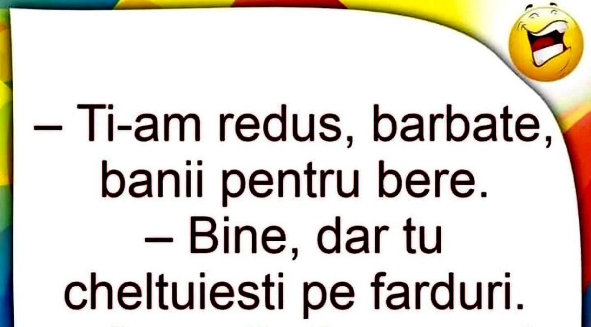 Imagine Stire BANCUL ZILEI | ”Ți-am redus, bărbate, banii pentru bere” | 2review.ro