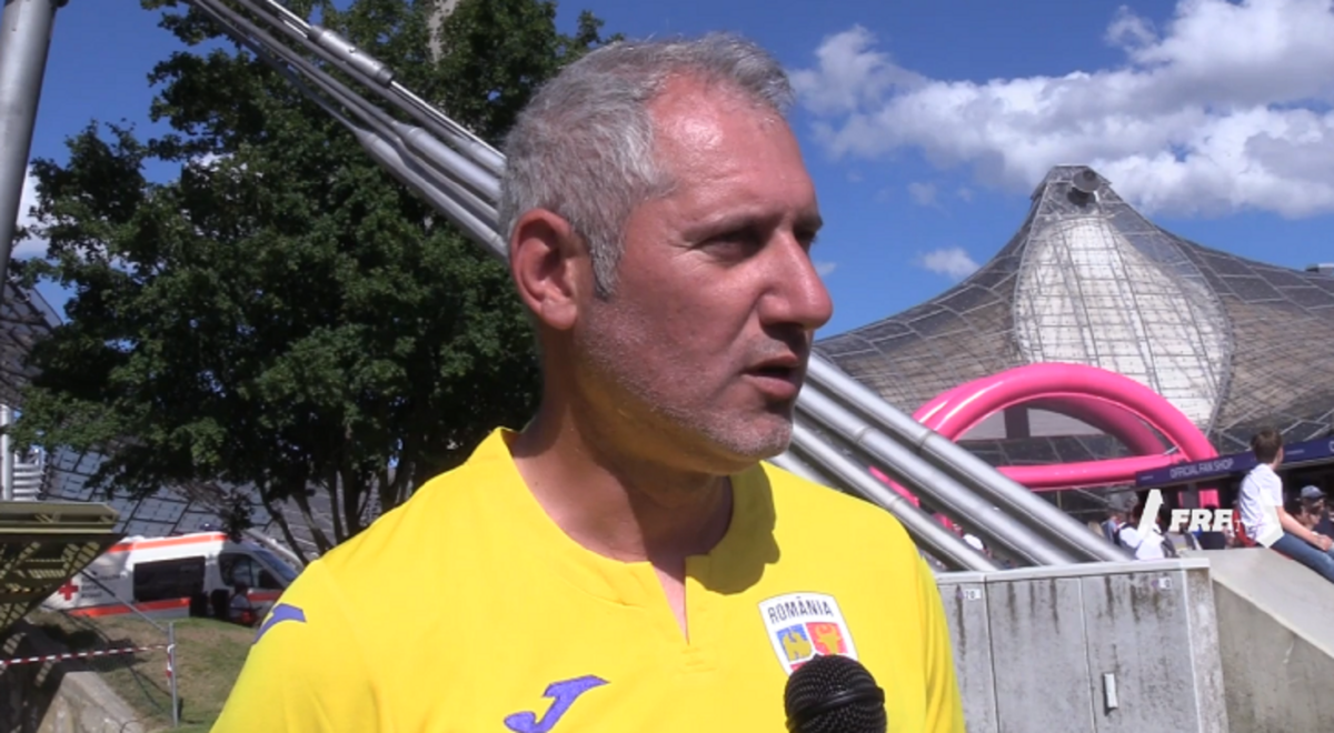 El este cel mai înfocat suporter al tricolorilor! Daniel a alergat 1.400 kilometri de la București la München, pentru meciul România – Ucraina