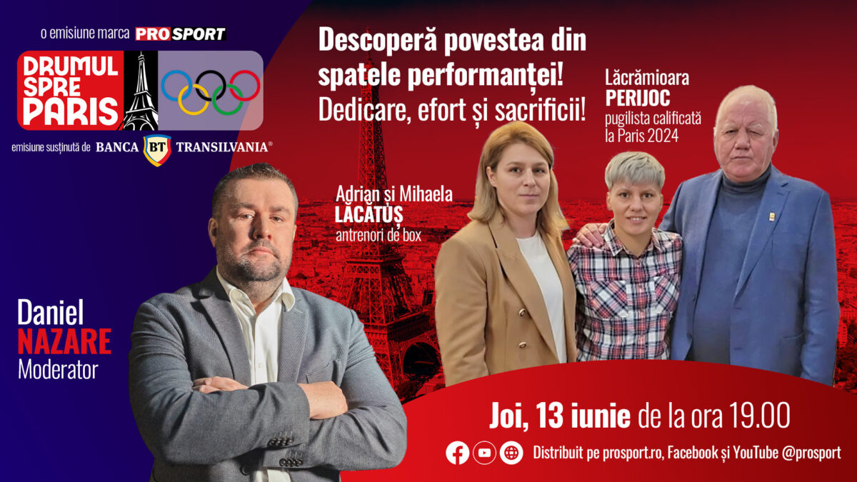 Imagine Stire Lăcrămioara Perijoc, pugilista din România calificată la Jocurile Olimpice, invitata emisiunii ,,Drumul spre Paris’’ de joi, 13 iunie, de la ora 19:00 | 2review.ro
