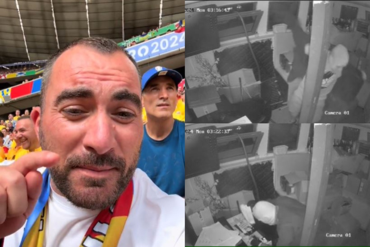 Imagine Stire Pescobar, jefuit când se afla în Germania, la EURO 2024. Imagini halucinante cu hoţul în casa lui Paul Nicolau. FOTO şi VIDEO | 2review.ro