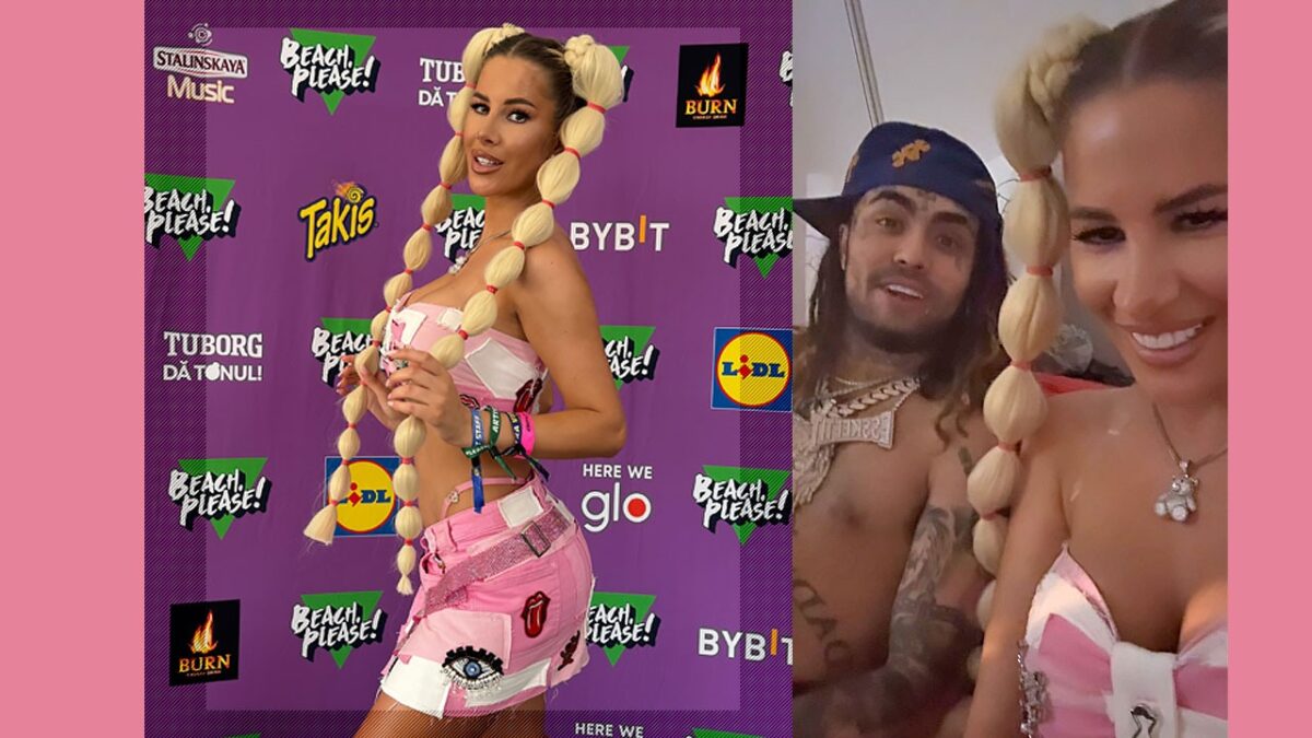 Imagine Stire Cum a ”agățat-o” Lil Pump pe Ema Karter, la festivalul ”Beach, Please!”? A ajuns în cortul artiștilor și… GALERIE FOTO INCENDIARĂ | 2review.ro