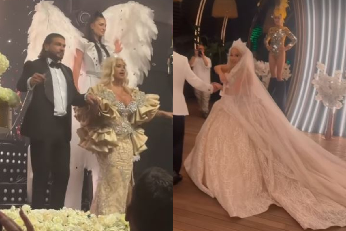 Imagine Stire Nu e o glumă! Câți euro a plătit Anda Adam pentru cele 2 rochii pe care le-a purtat la nunta cu Yosif Mohaci | 2review.ro