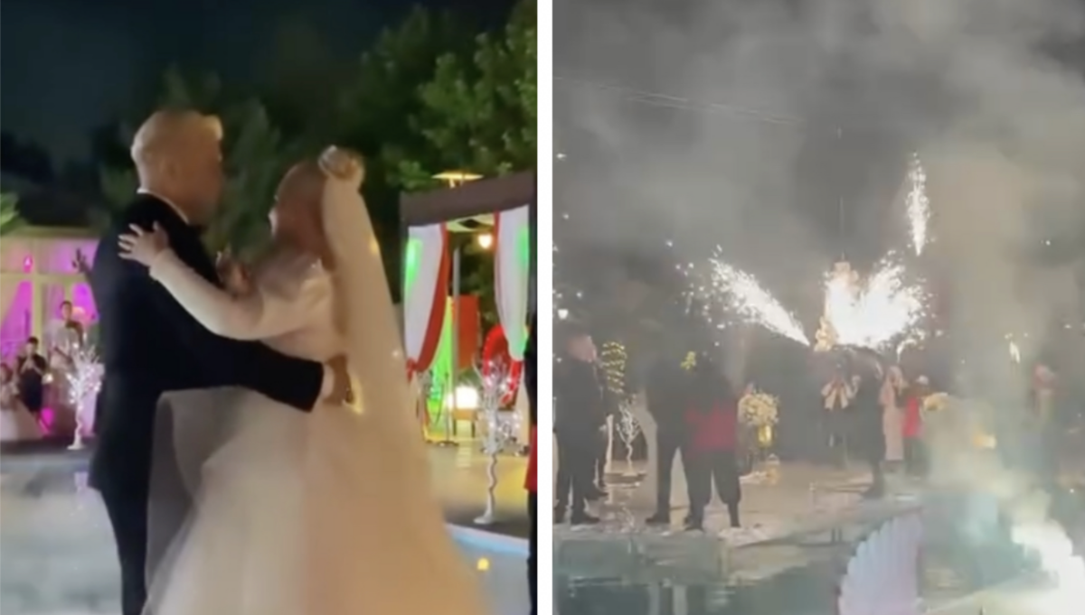 Imagine Stire Cristina Vasiu, nuntă ca în basme. Cum a arătat tortul gigantic | 2review.ro