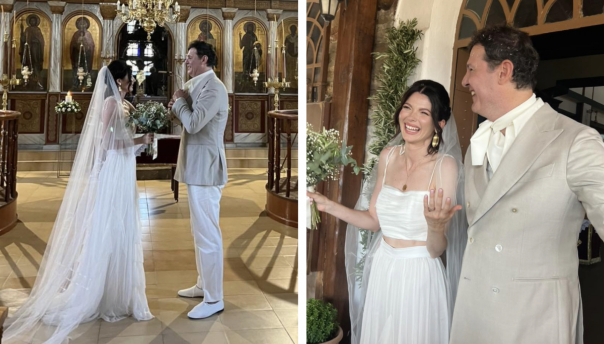 Imagine Stire Cine au fost nașii Ancăi Lungu la nunta secretă cu Harry. E o fostă mare vedetă Antena 1, care s-a retras în glorie de la pupitru | 2review.ro