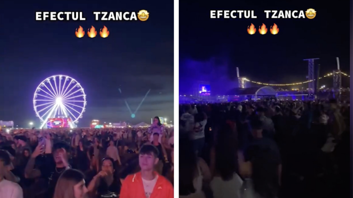 Ce s-a întâmplat când Țzancă Uraganu a urcat pe scena Beach, Please din Costinești. Imaginile virale pe TikTok definesc România VIDEO