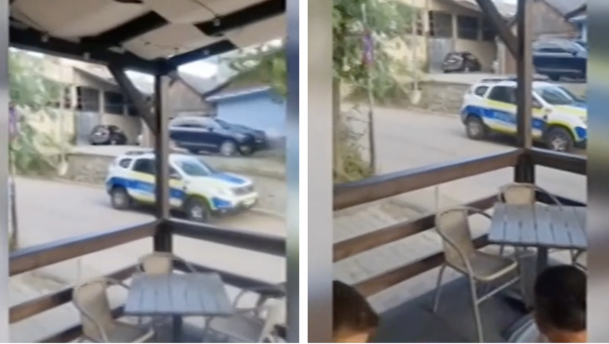 Cu ce amendă s-a ales un poliţist din Cluj, după ce a parcat ilegal maşina Poliţiei. Ce făcea în tot acest timp