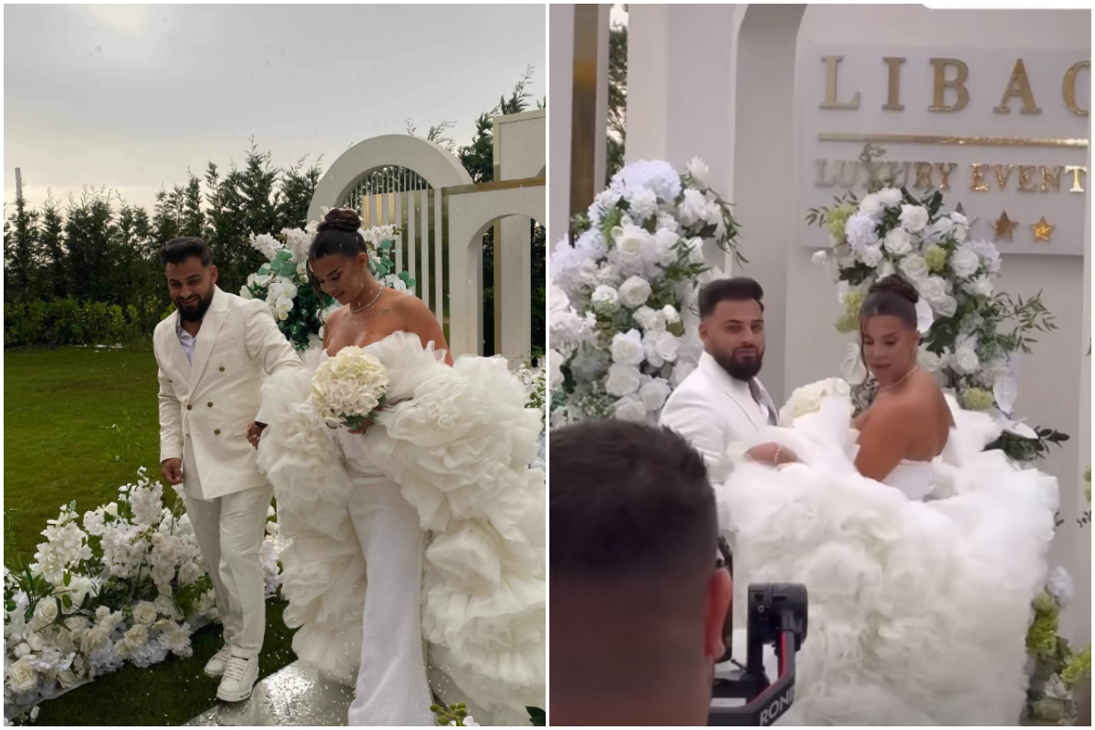 Imagine Stire Câte mii de euro costă rochia de mireasă a Andrei Volos: „Una dintre ele, sunt patru” | 2review.ro