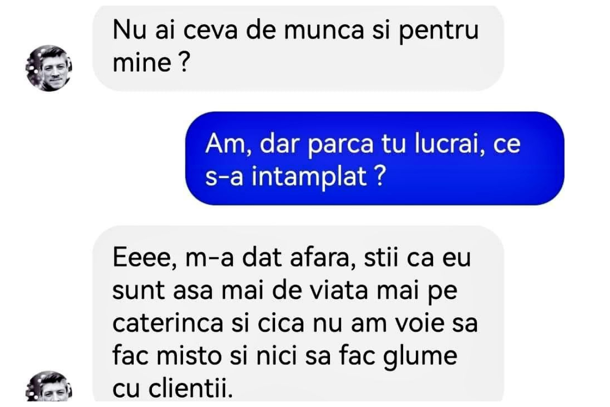 Imagine Stire BANCUL DE LUNI | „Nu ai ceva de muncă și pentru mine?” | 2review.ro