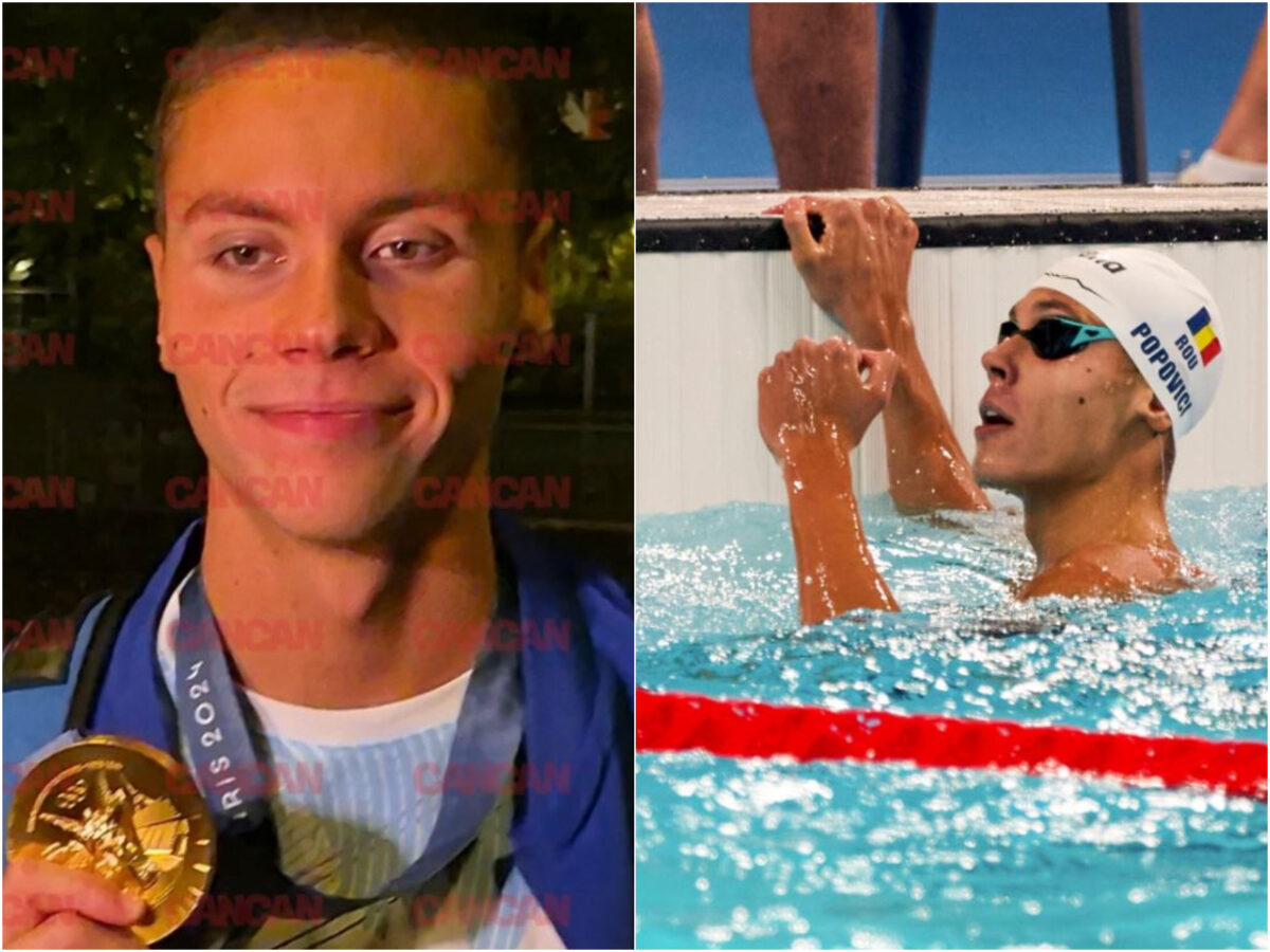 Imagine Stire Cine a plâns din tribune pentru David Popovici. A publicat imaginile cu lacrimile de bucurie | 2review.ro