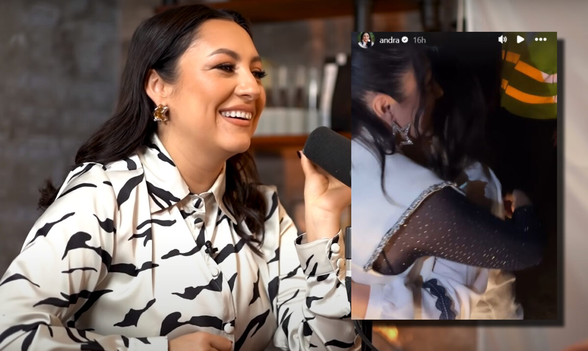 Imagine Stire Surpriză de proporții pentru Andra Măruță din partea Larisei Guran, o fană care vine la toate concertele ei: ”Ce idee! Doamne!” | 2review.ro