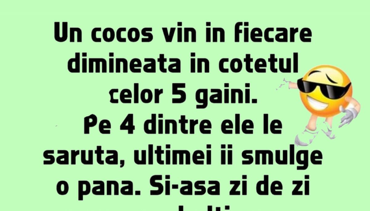 Imagine Stire BANCUL ZILEI | Cocoșul și cele 5 găini | 2review.ro