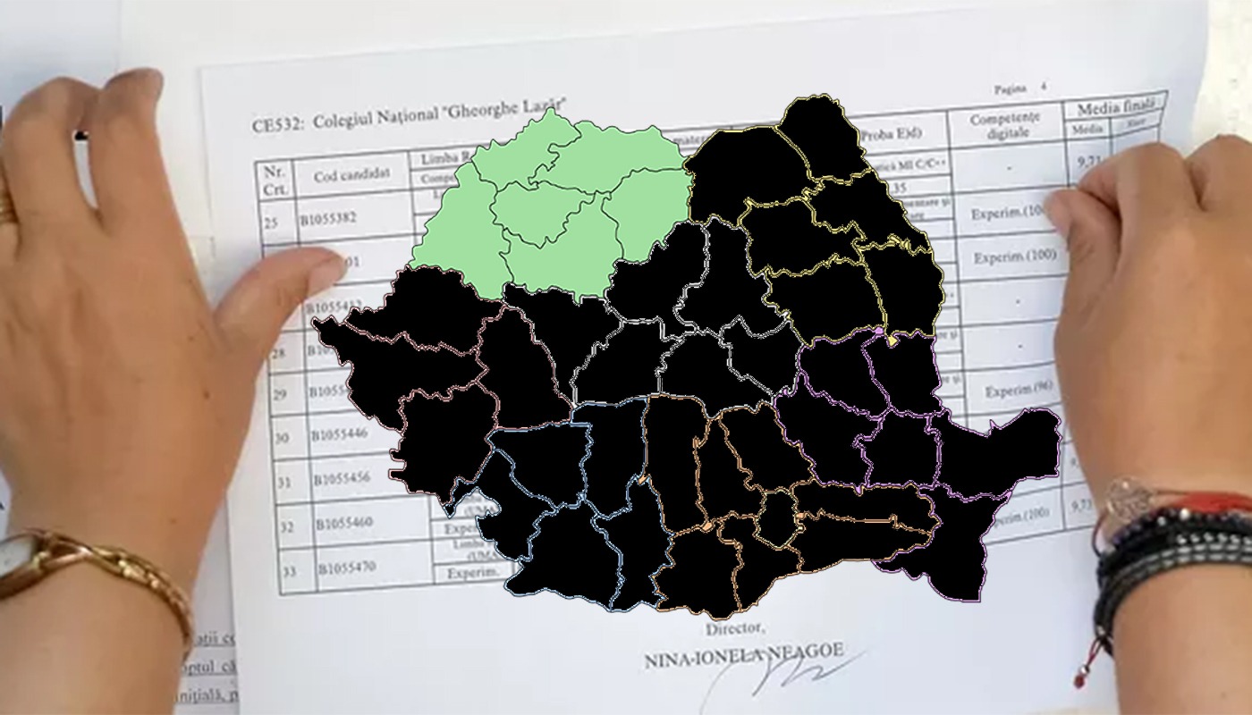 Note BAC 2024 Bihor, Bistrița-Năsăud, Cluj, Maramureș, Satu Mare și Sălaj