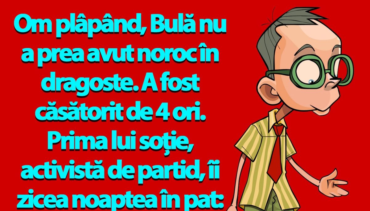 Imagine Stire BANC | Cele 4 neveste ale lui Bulă | 2review.ro