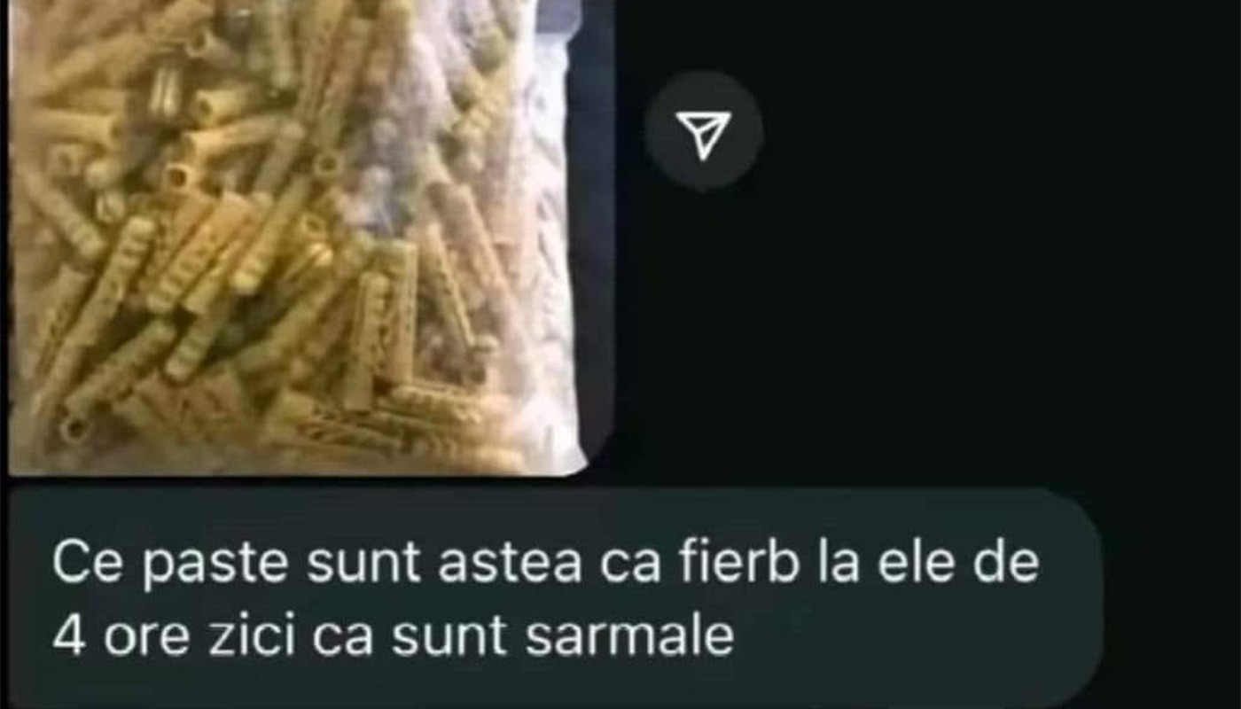 BANCUL ZILEI | “Ce paste sunt astea?”