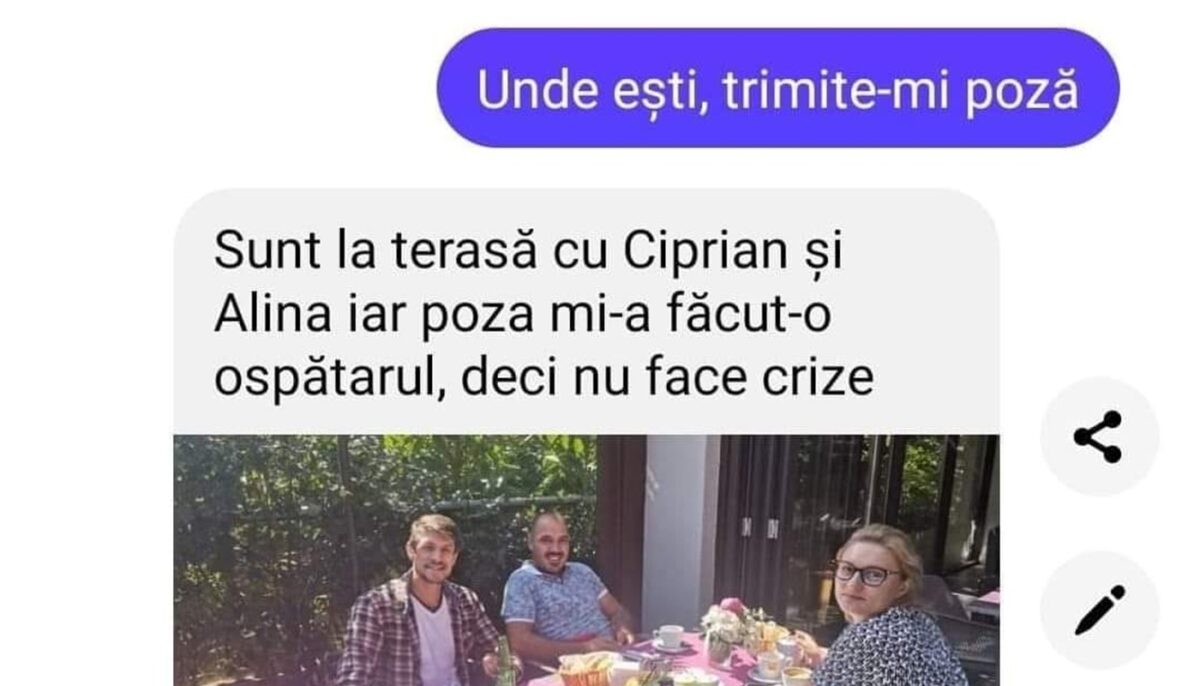 Imagine Stire BANCUL ZILEI | „Unde ești, trimite-mi o poză!” | 2review.ro