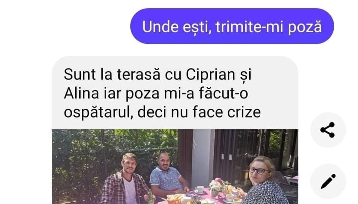 BANCUL ZILEI | "Unde ești, trimite-mi o poză!" BANCUL ZILEI | "Unde ești, trimite-mi o poză!"