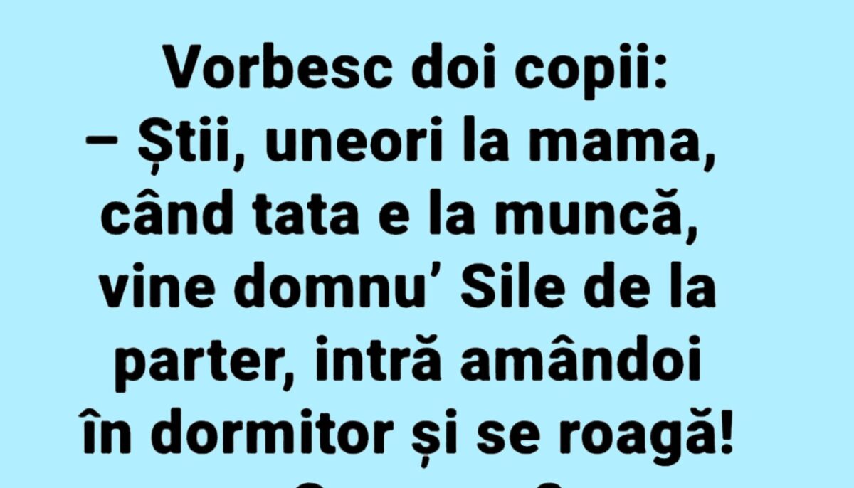 Imagine Stire BANCUL ZILEI | Domnu’ Sile de la parter | 2review.ro