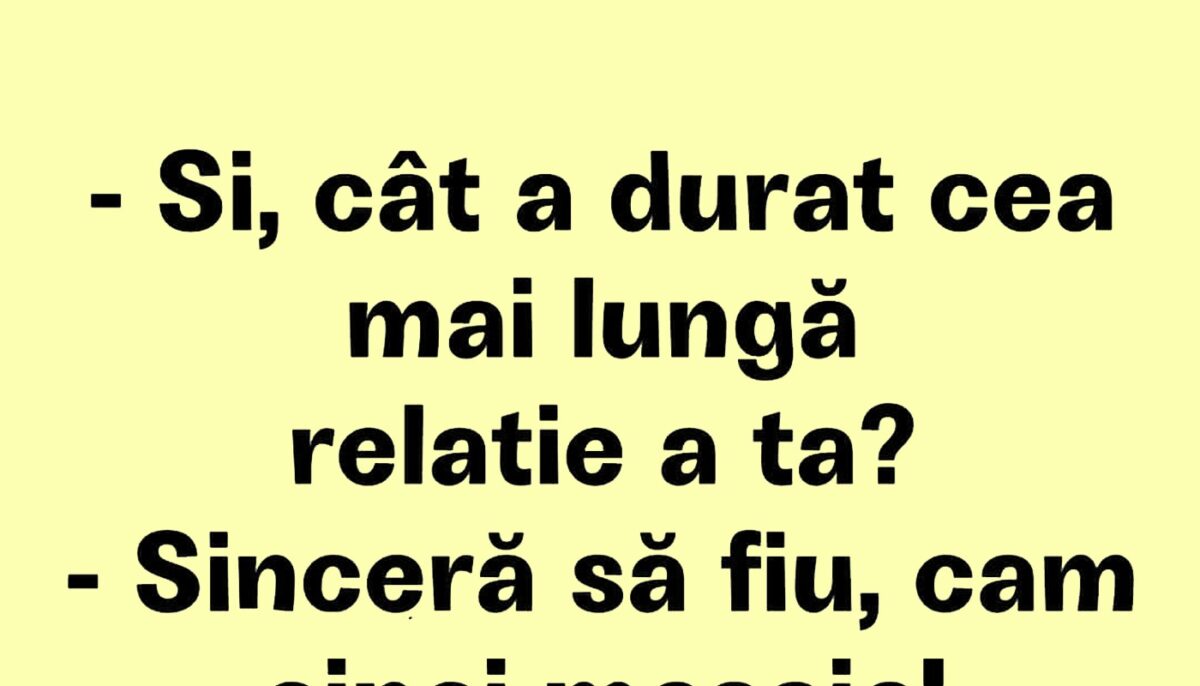 Imagine Stire BANC | Cea mai lungă relație | 2review.ro