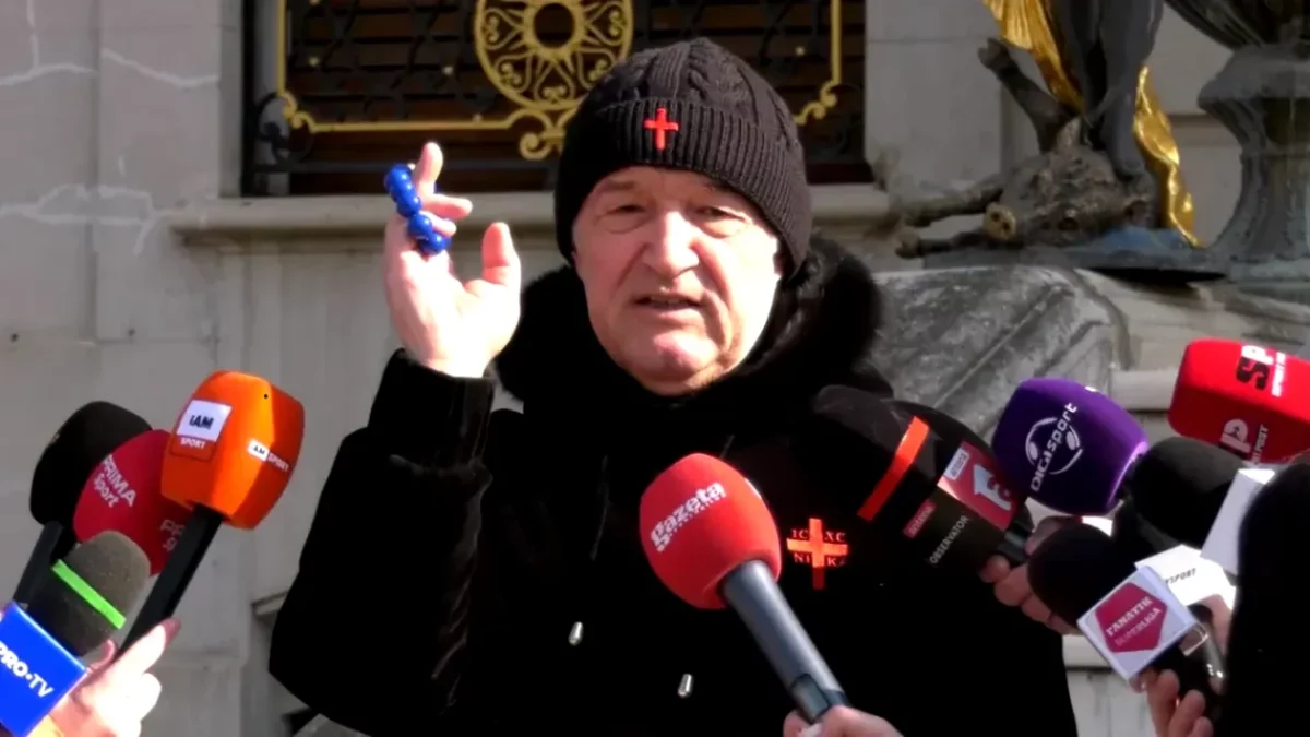 Imagine Stire Gigi Becali, accident chiar în fața bisericii pe care o construiește în Pipera! Care e starea de sănătate a afaceristului | 2review.ro