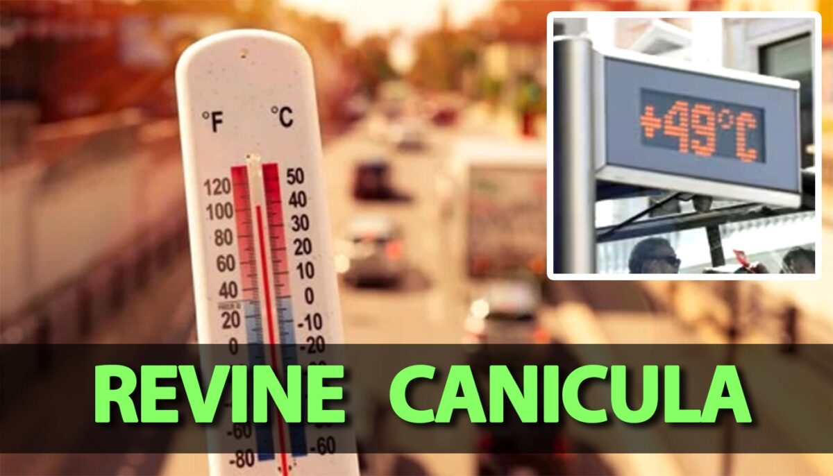 Se întoarce canicula! Cod galben de disconfort termic. Zonele care se vor topi sub valul de temperaturi ridicate