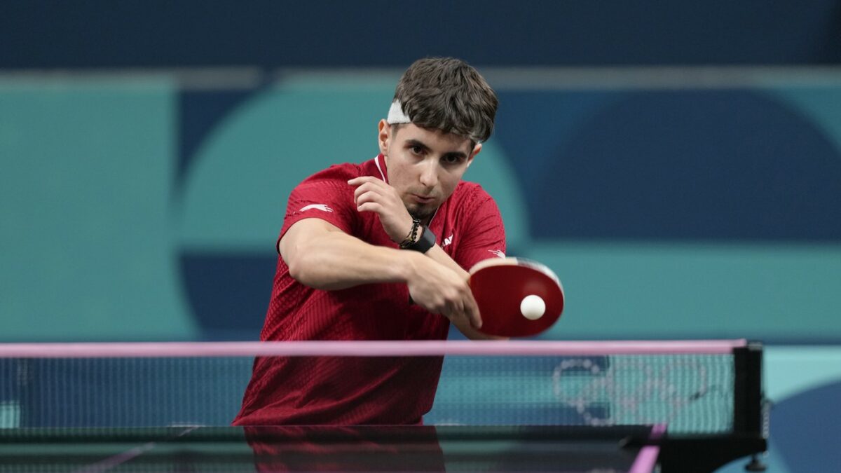 Imagine Stire Cine este Eduard Ionescu, românul care a salvat 5 mingi de meci la Jocurile Olimpice: „M-am gândit la mama” | 2review.ro