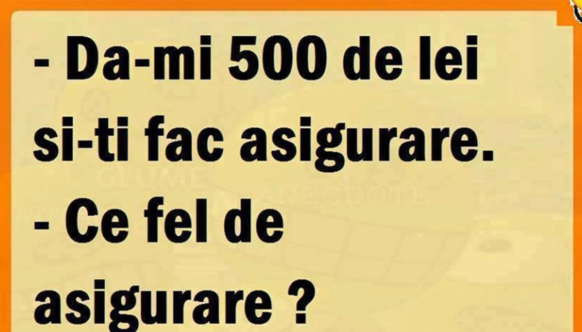 Imagine Stire BANCUL ZILEI | Asigurare de 500 de lei | 2review.ro