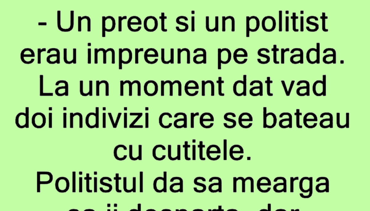 Imagine Stire BANC | Un preot și un polițist erau împreună pe stradă | 2review.ro