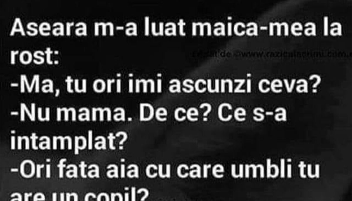 Imagine Stire BANC | „Fata aia cu care umbli tu are un copil?” | 2review.ro