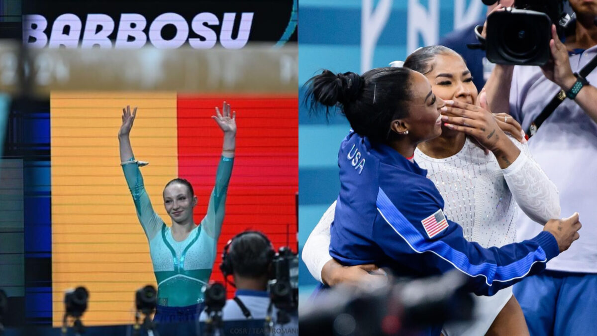 Imagine Stire “Ești o rușine pentru țara ta”. Americanii au izbucnit în ziua în care Ana Bărbosu a deposedat-o pe Jordan Chiles de medalia de bronz | 2review.ro